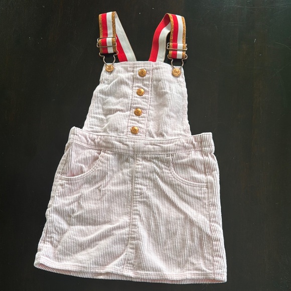 Levi's Other - Levi's Kids pink Corduroy Overalls with Red Straps